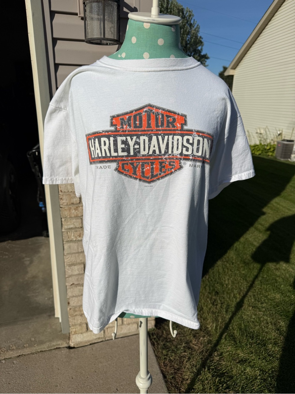 Harley-Davidson Sport Center Duluth Minnesota White T-Shirt M